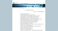 Desktop Screenshot of classaction.kccllc.net