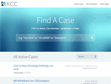 Tablet Screenshot of kccllc.net